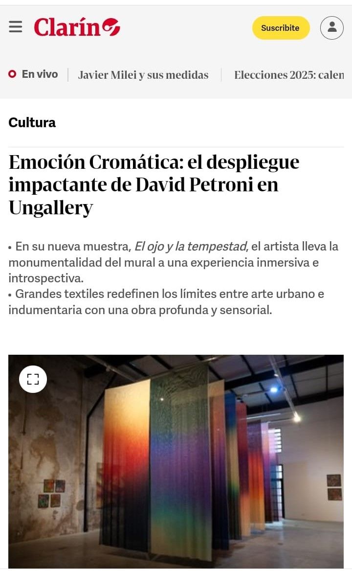 EL OJO Y LA TEMPESTAD, UNGALLERY 2025