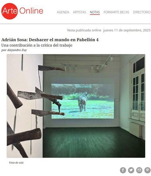 DESHACER EL MUNDO, PABELLÓN 4, 2025