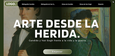 ARTE DESDE LA HERIDA. Candido y Van Gogh frente a la vida y la guerra