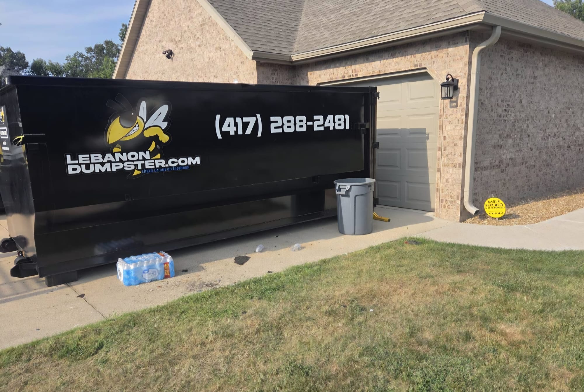 Multiple sizes Roll Off Dumpsters for any size project.