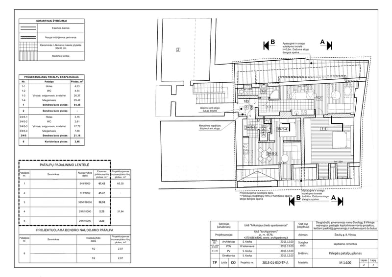 Major repairs in Vilnius old town, LT