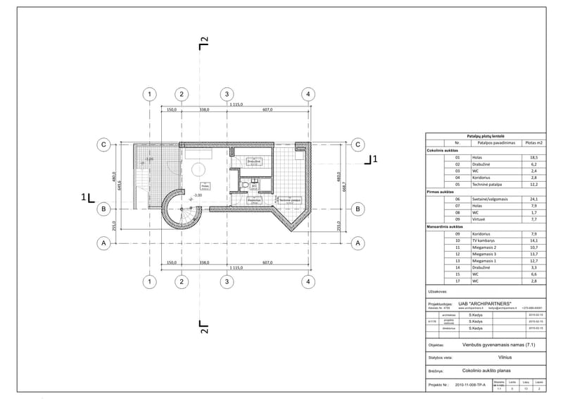 Single Family House in Maudyklos str. Vilnius, LT