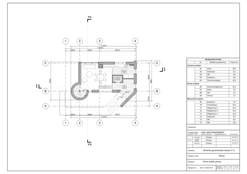 Single Family House in Maudyklos str. Vilnius, LT