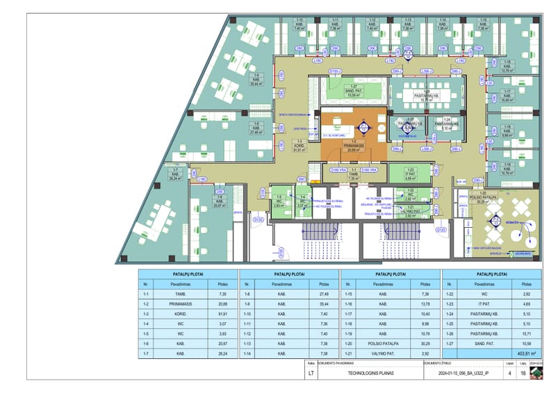 Office Interior Design in Vilnius, LT