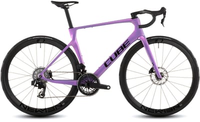 Neu im Showroom: das CUBE AGREE SLX, cosmicpurple'n'black - Modell 2026