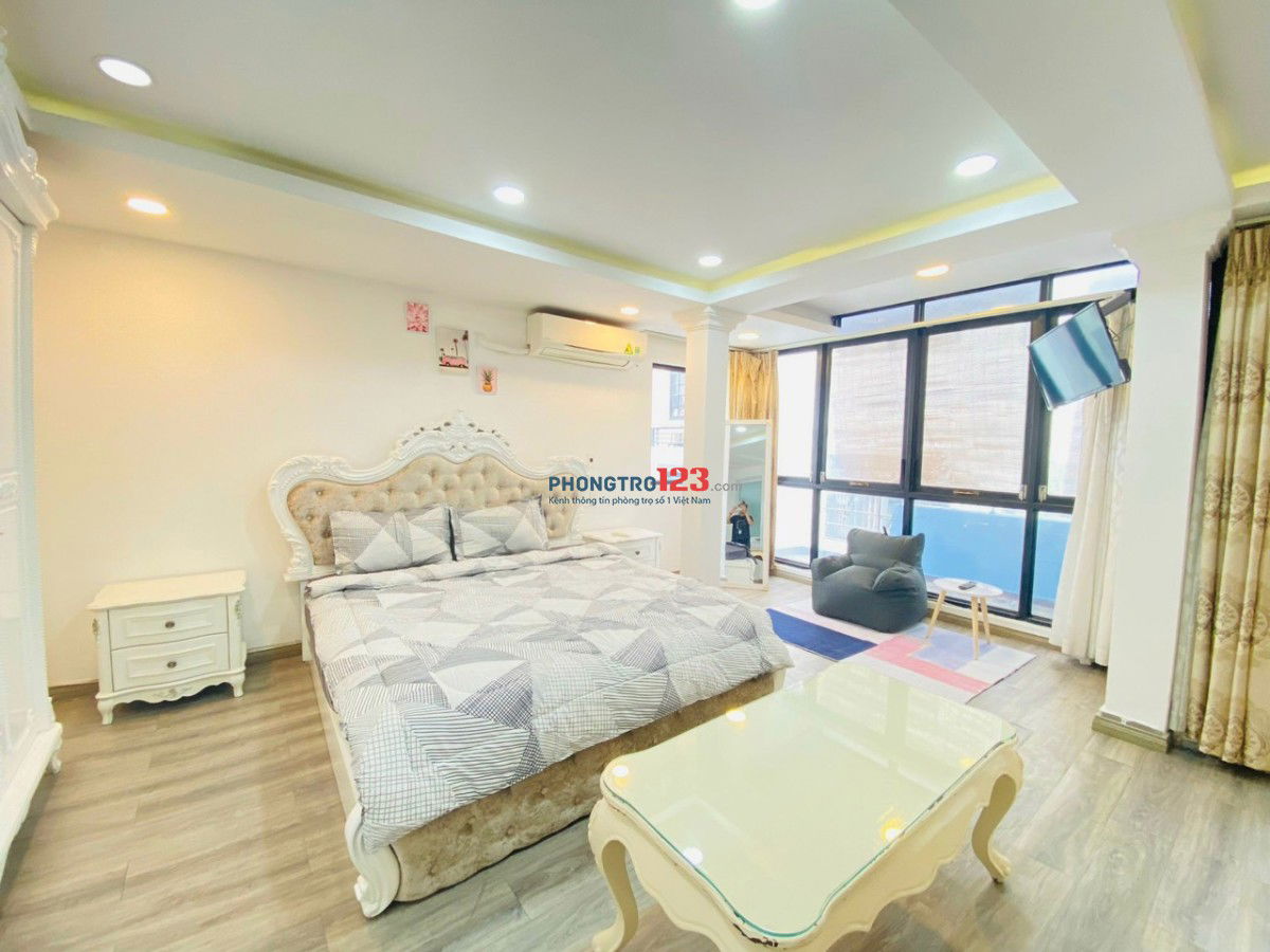 Cho thue can ho Penthouse Quan 1, DT 50m2, gan cau Thi Nghe, du tien nghi, gia 10,5 trieu/thang