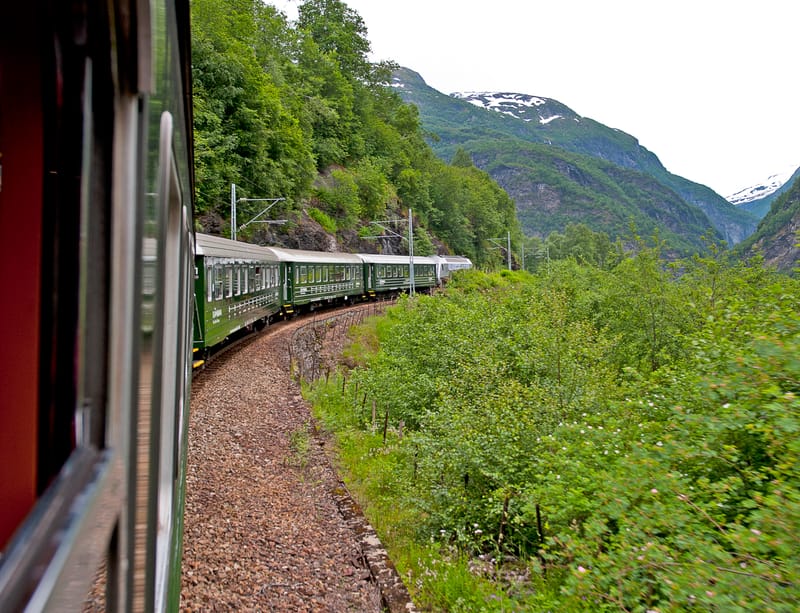 Train &amp; Buses With An Overview In Norway