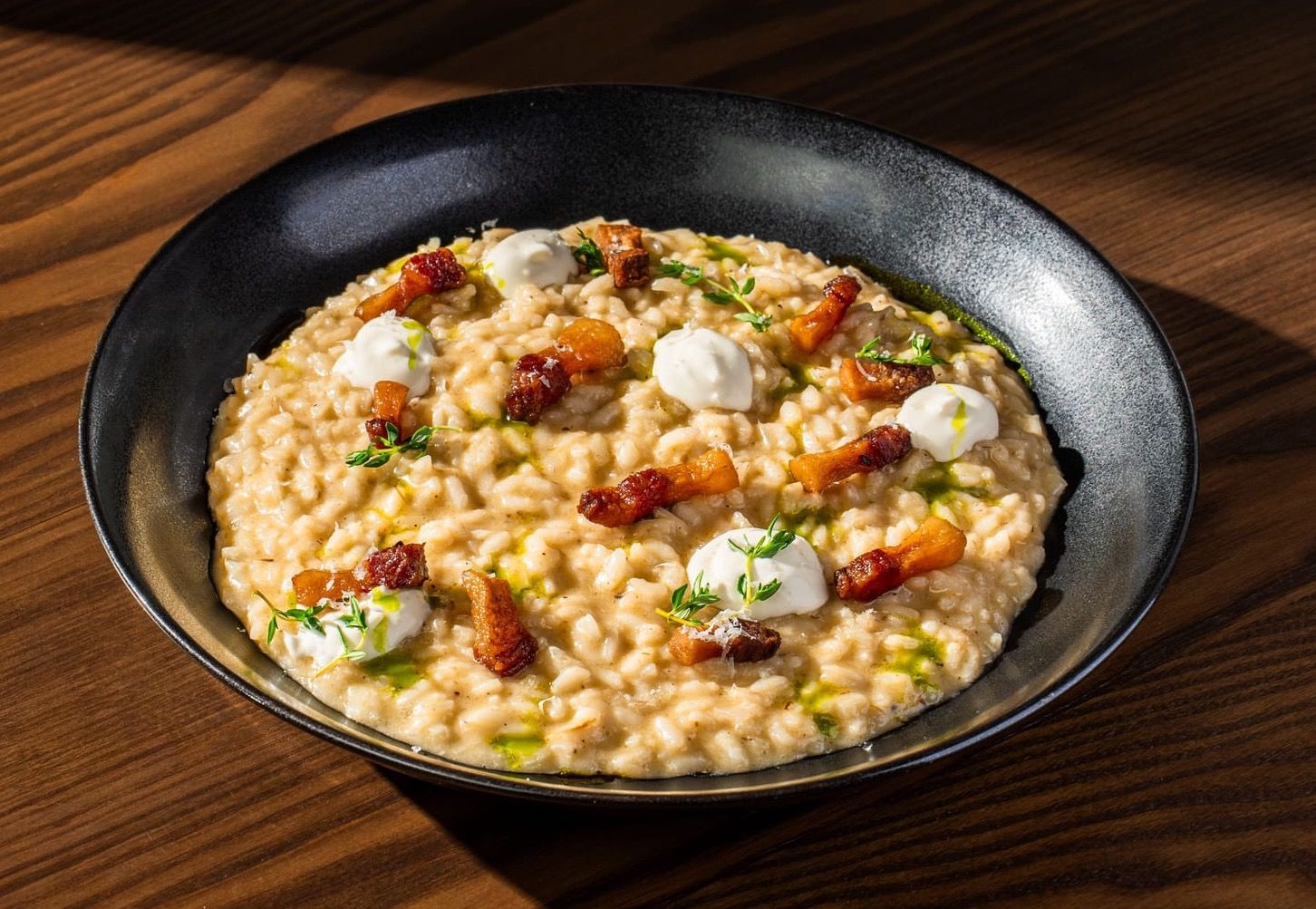 Truffle Risotto with Crispy Guanciale  |  259,000 ₫