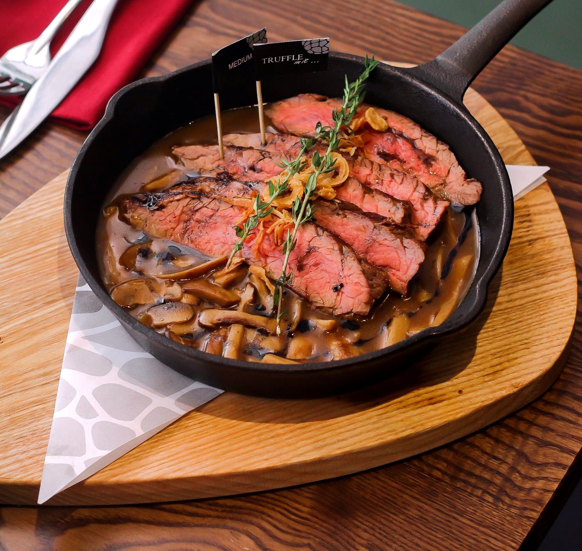 Truffle Steak Diane |  599,000 ₫