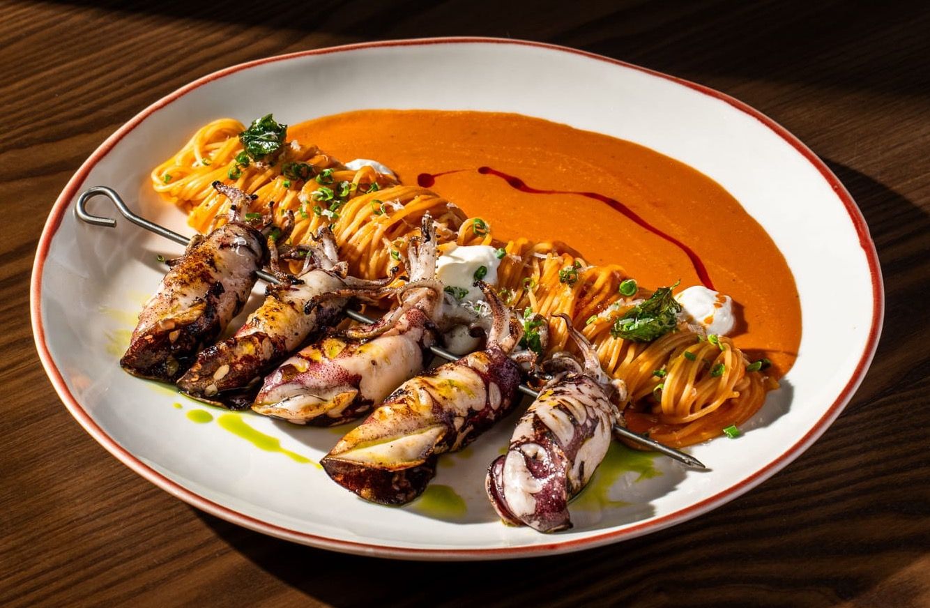 Grilled Squid Pasta  |  259.000 ₫