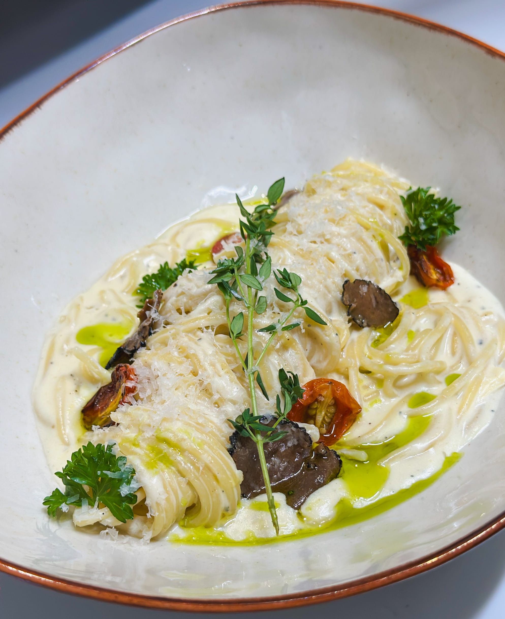 Five Cheese Spaghetti with Truffle | 259.000 ₫