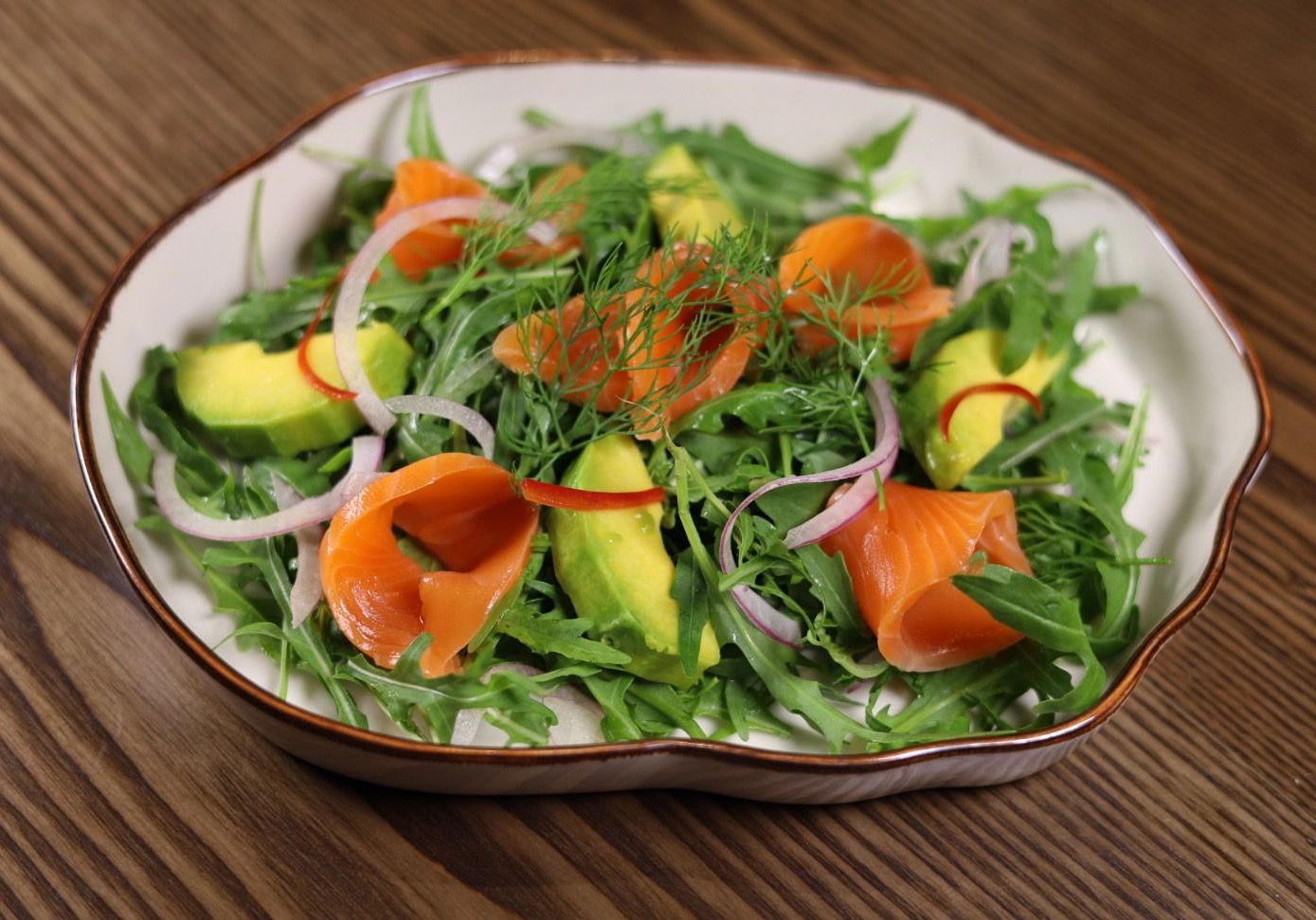 Smoked Salmon & Avocado Salad | 179,000 ₫