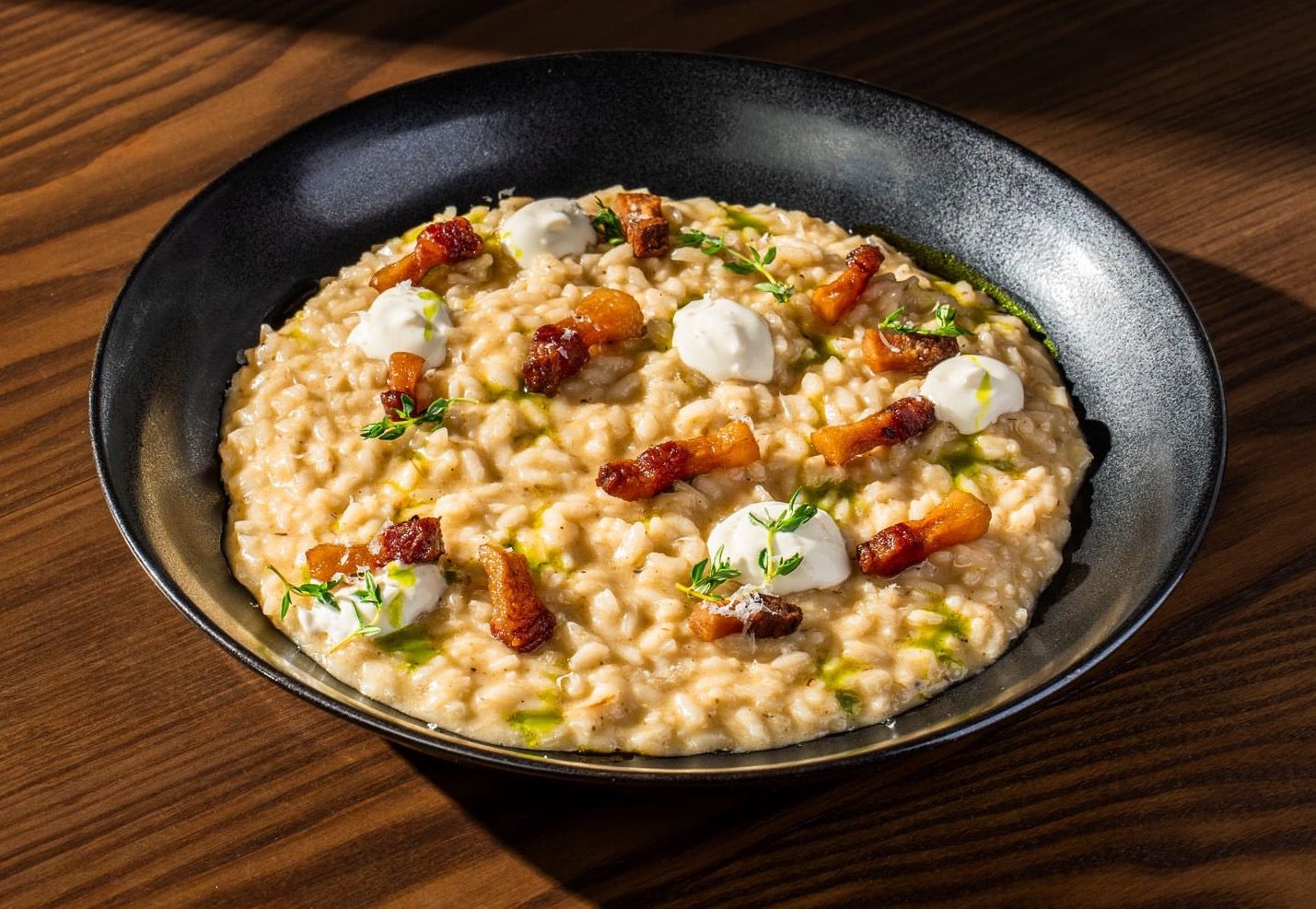 Truffle Risotto with Crispy Guanciale | 259,000 ₫