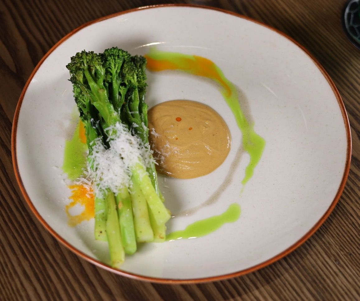 Broccolini with Bisque Cream Sauce | 129,000 ₫