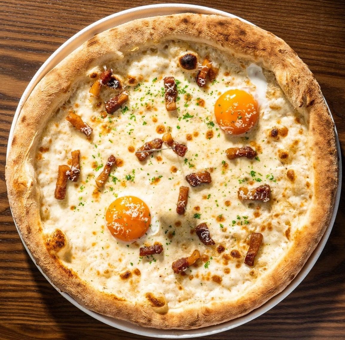Truffle Carbonara Pizza | 249,000 ₫