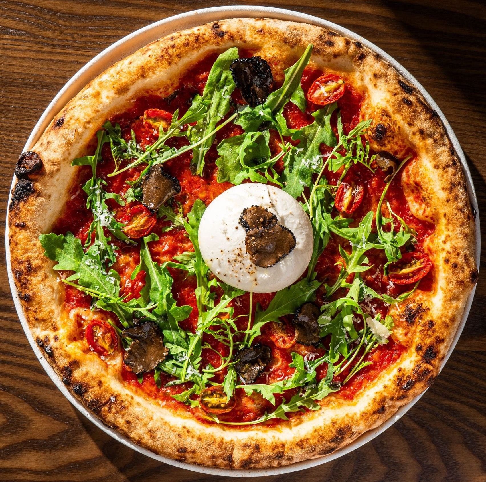 Truffle Burrata Pizza | 299,000 ₫
