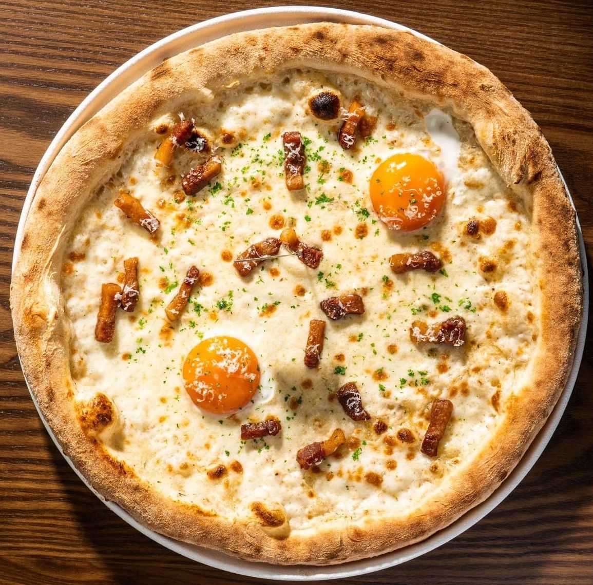 Truffle Carbonara Pizza | 249,000 ₫