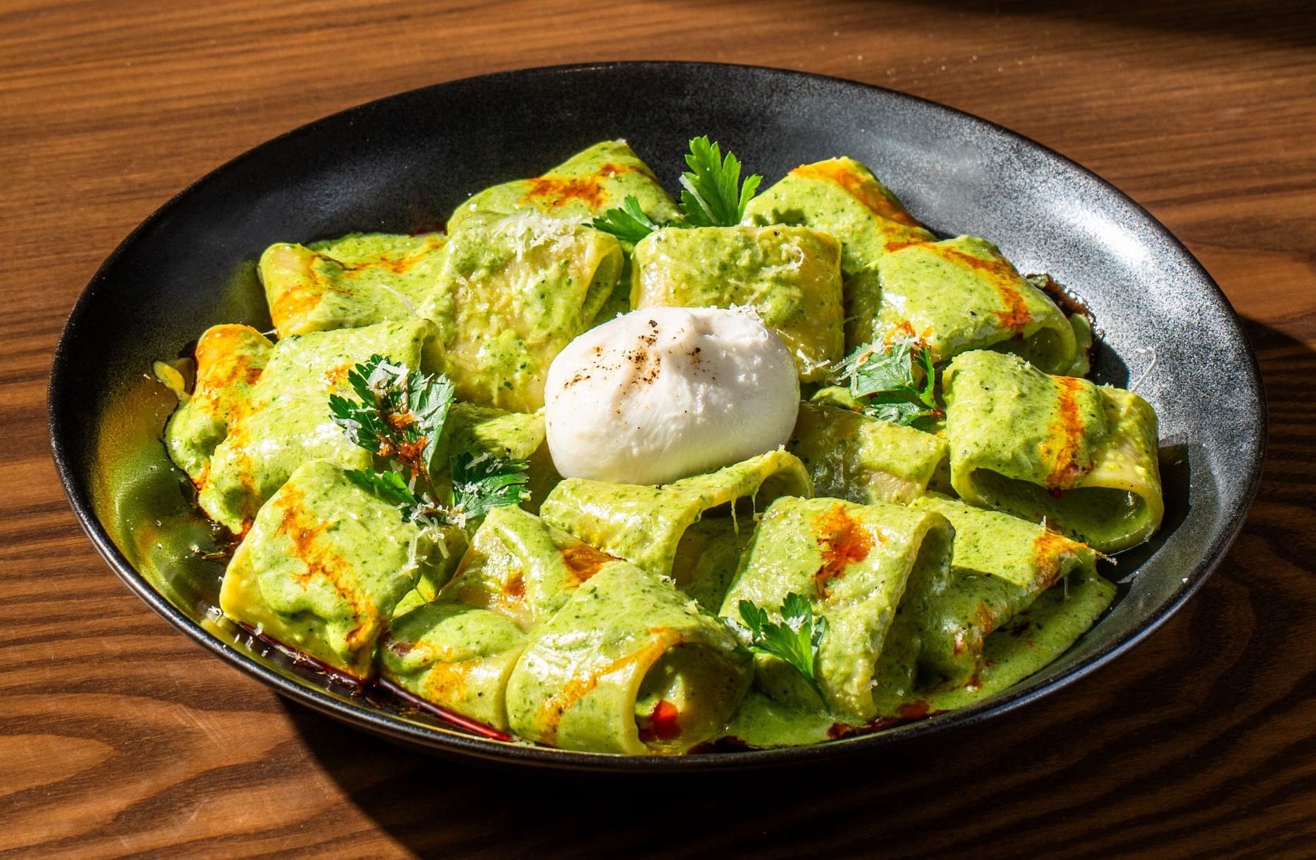 Paccheri Pesto & Burrata  |  249.000 ₫