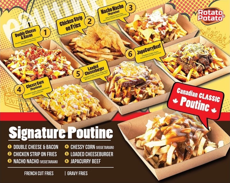 Classic & Fusion Poutine