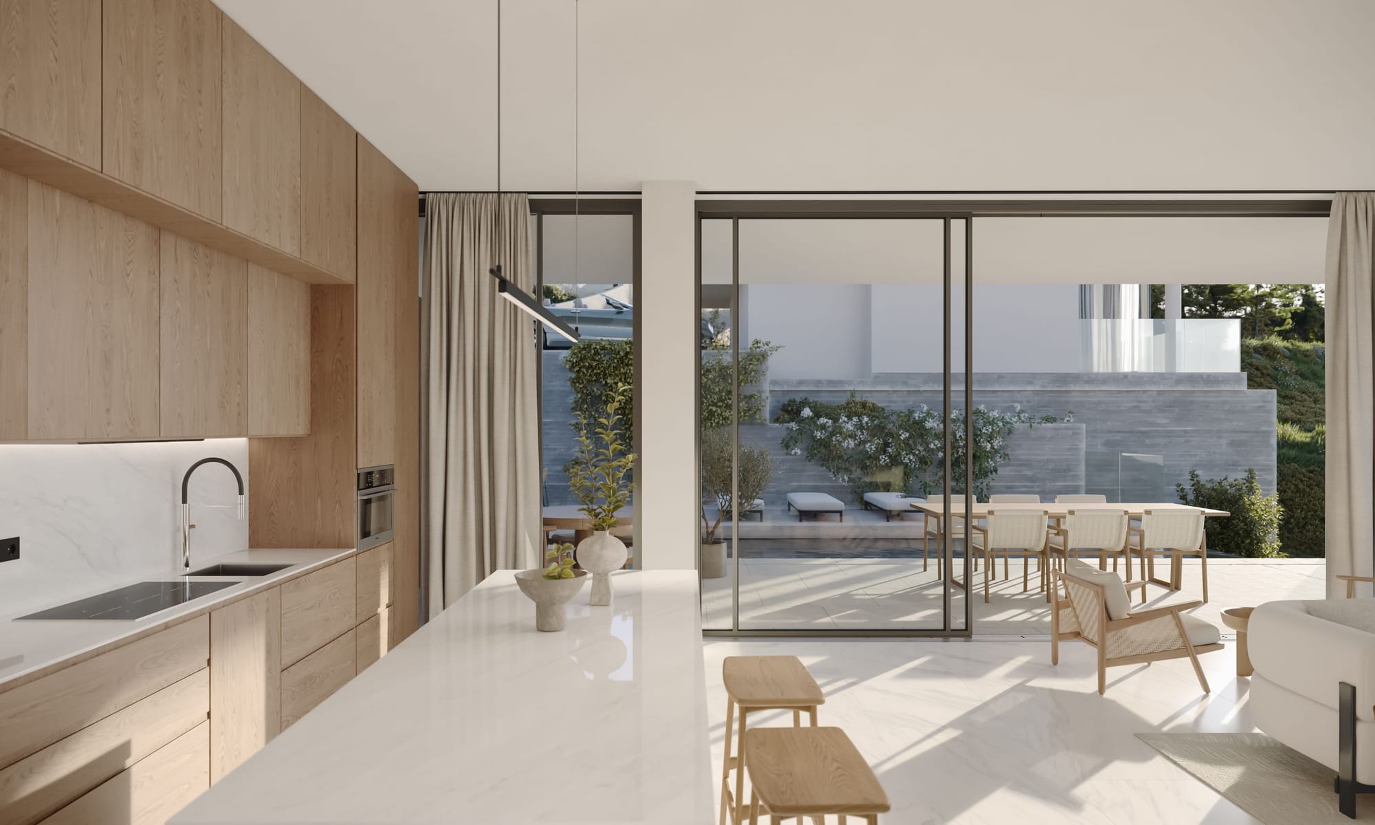 וילות פרטיות אלה מציעות שילוב ייחודי של יוקרה וטבע