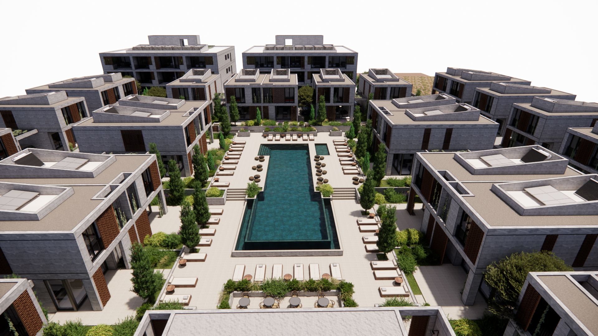 מגורי יוקרה מודרניים באמבה, פאפוס