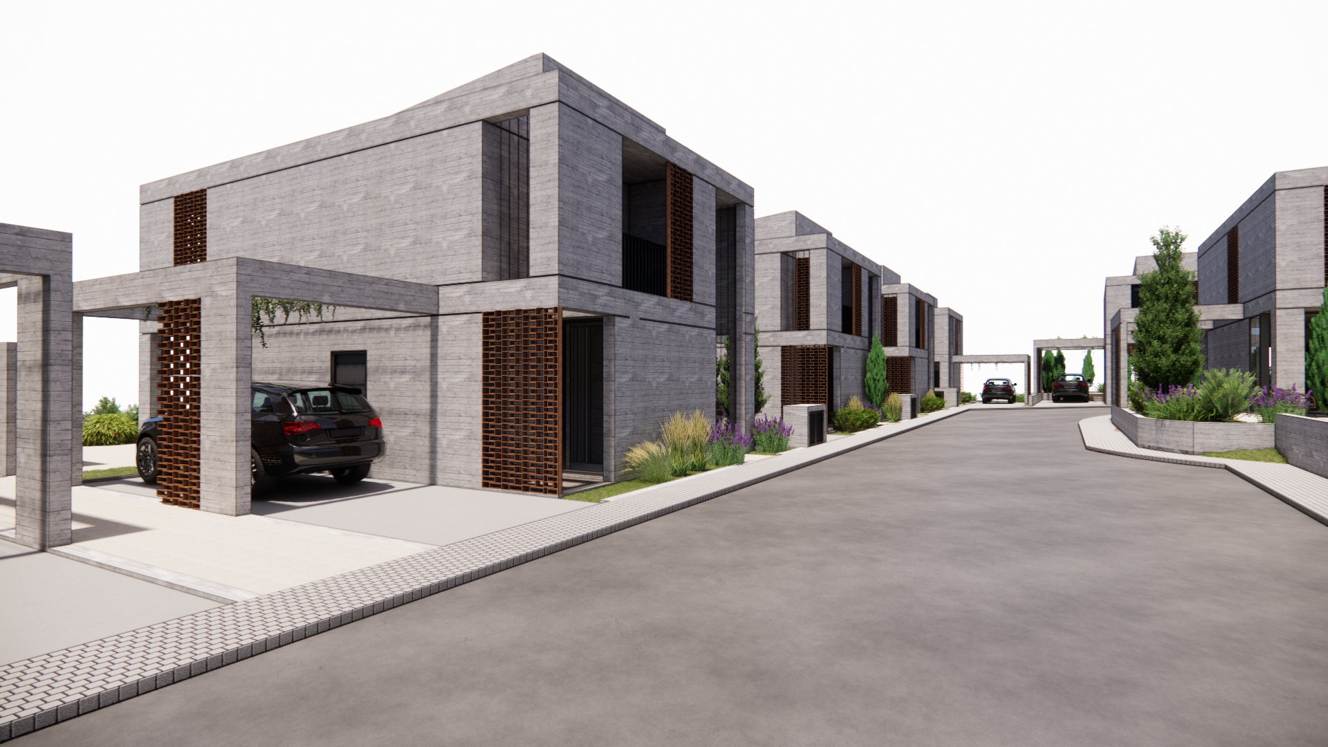 מגורי יוקרה מודרניים באמבה, פאפוס