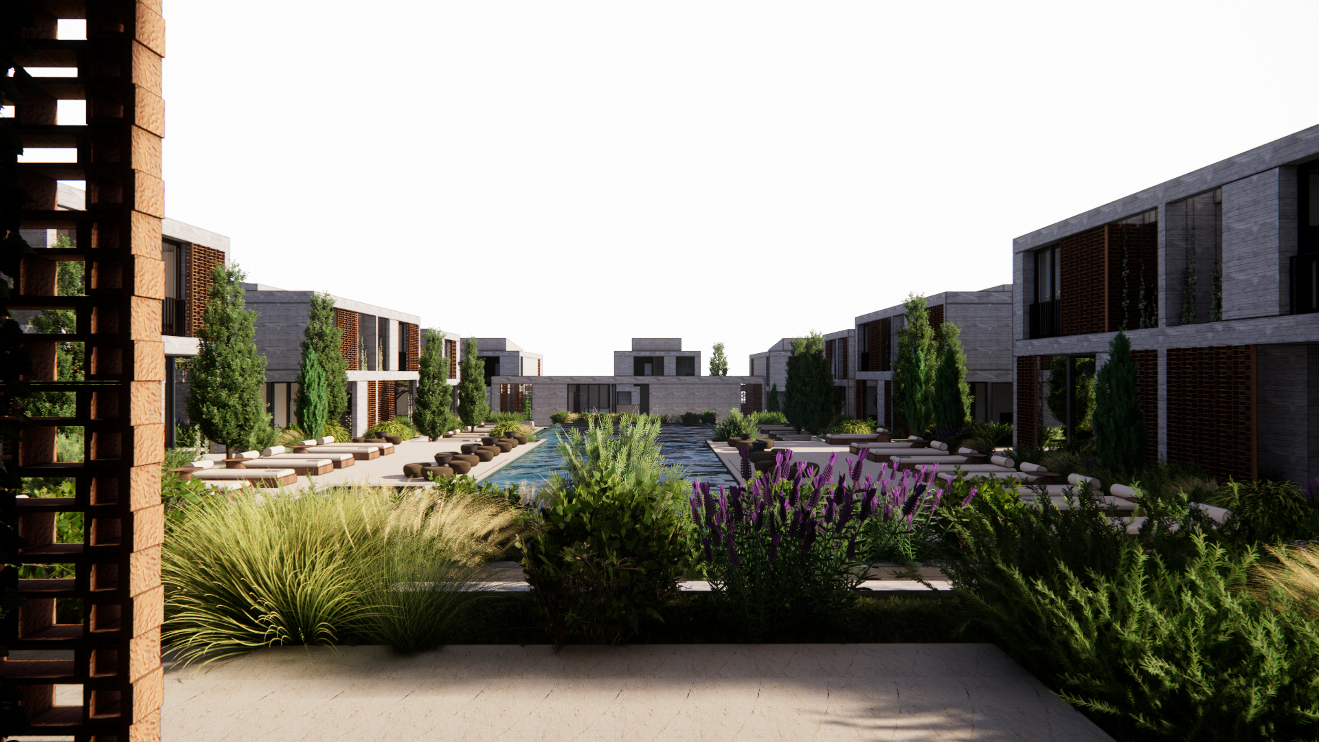 מגורי יוקרה מודרניים באמבה, פאפוס