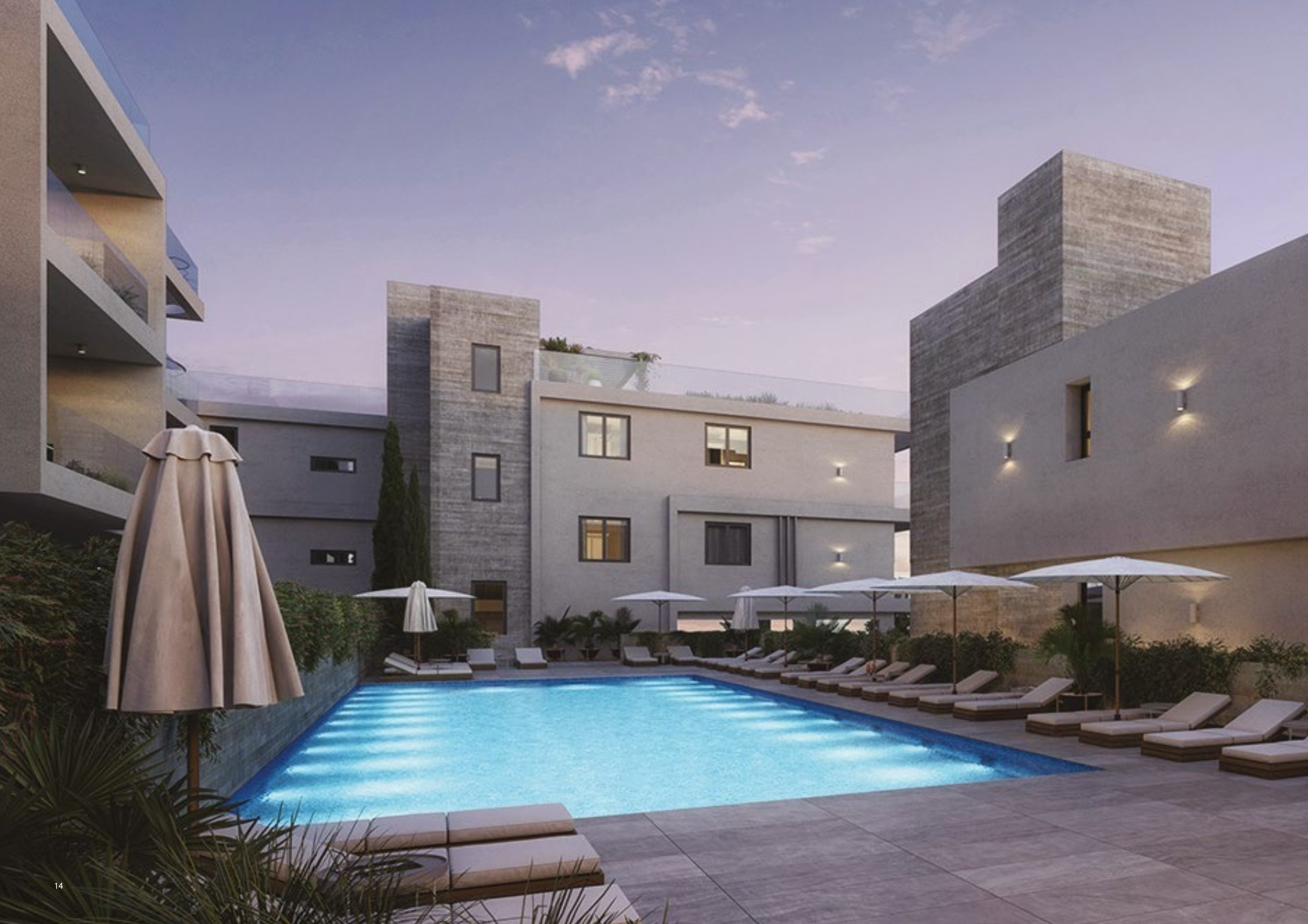 דירות חדשות במתחם מגורים סגור