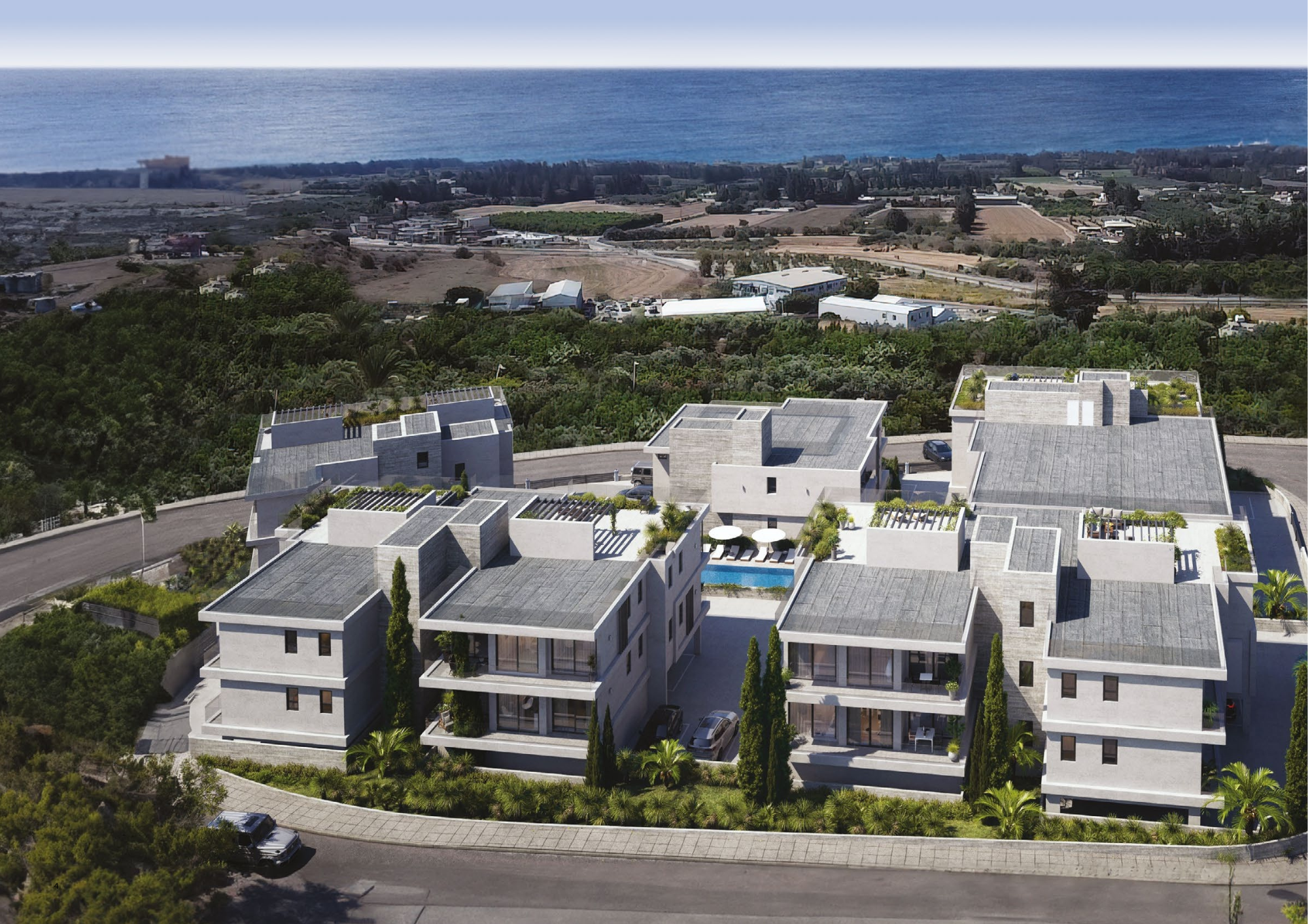 דירות חדשות במתחם מגורים סגור