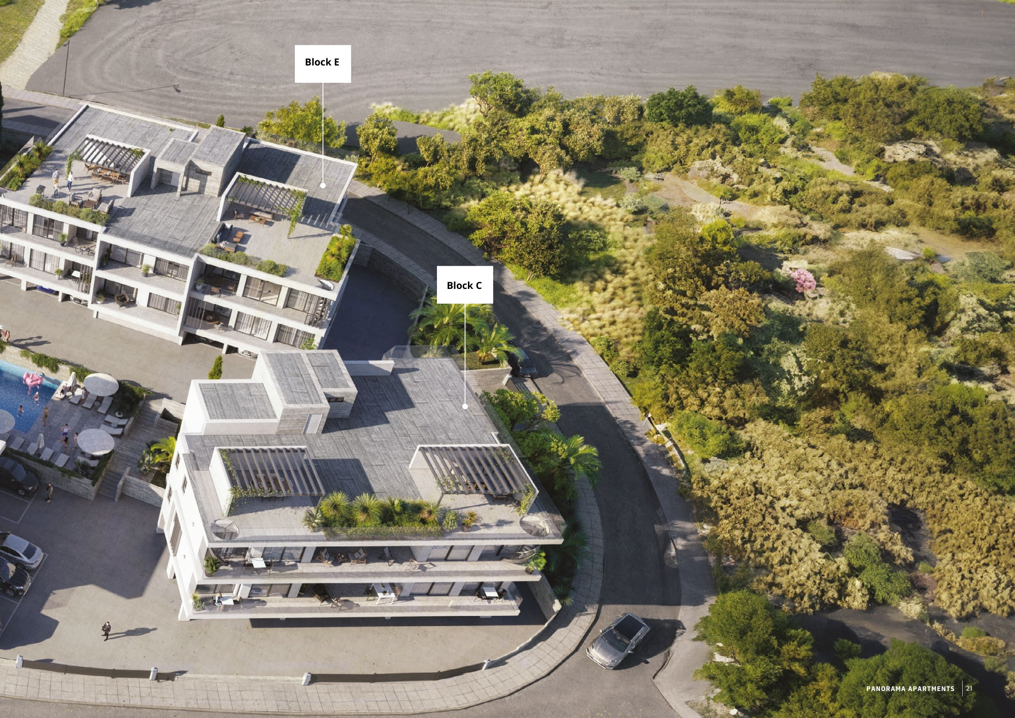 דירות חדשות במתחם מגורים סגור