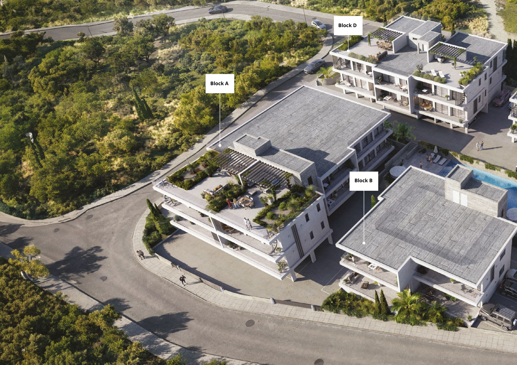 דירות חדשות במתחם מגורים סגור