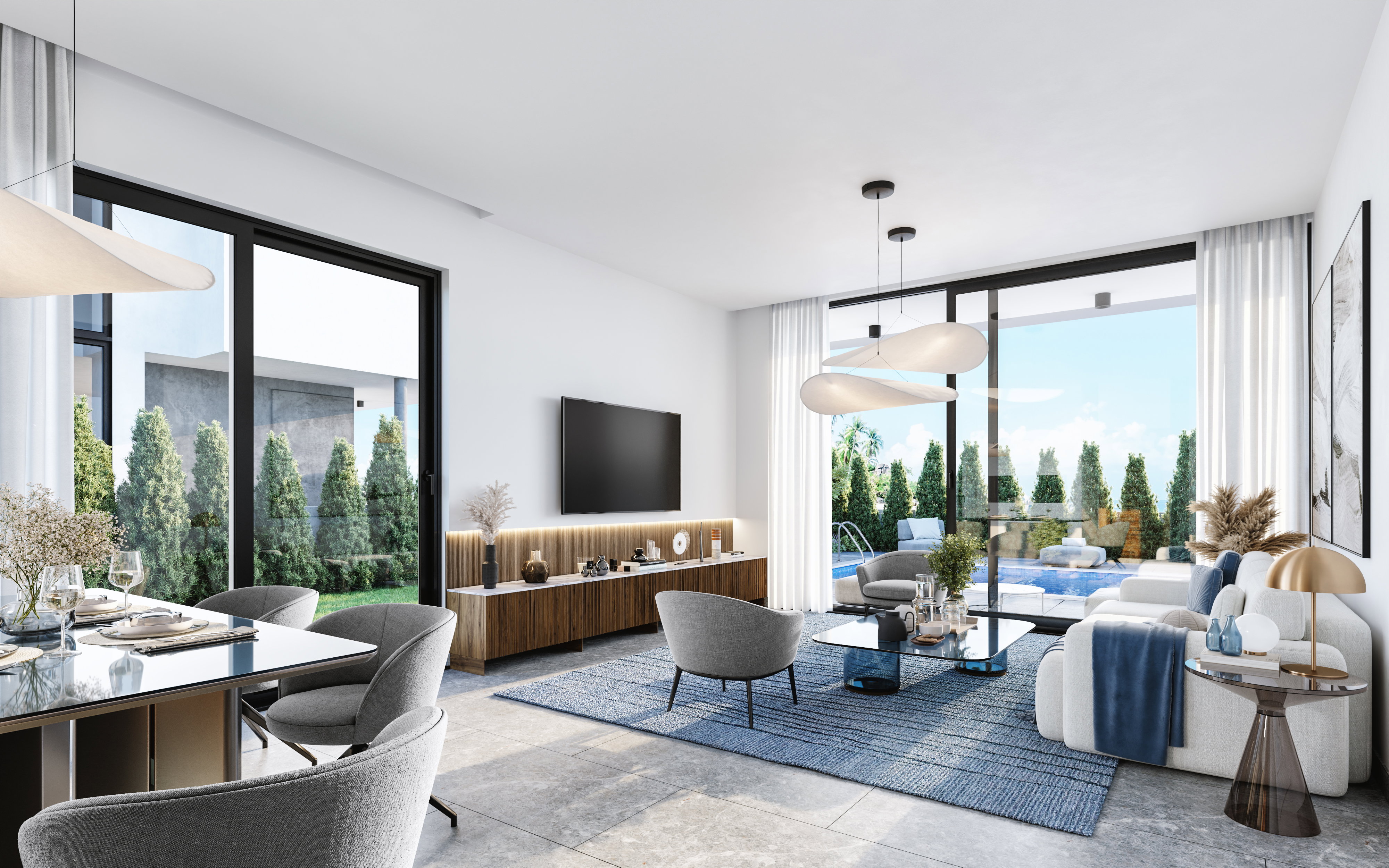 Private villa in Lower Chloraka – your ideal home by the sea