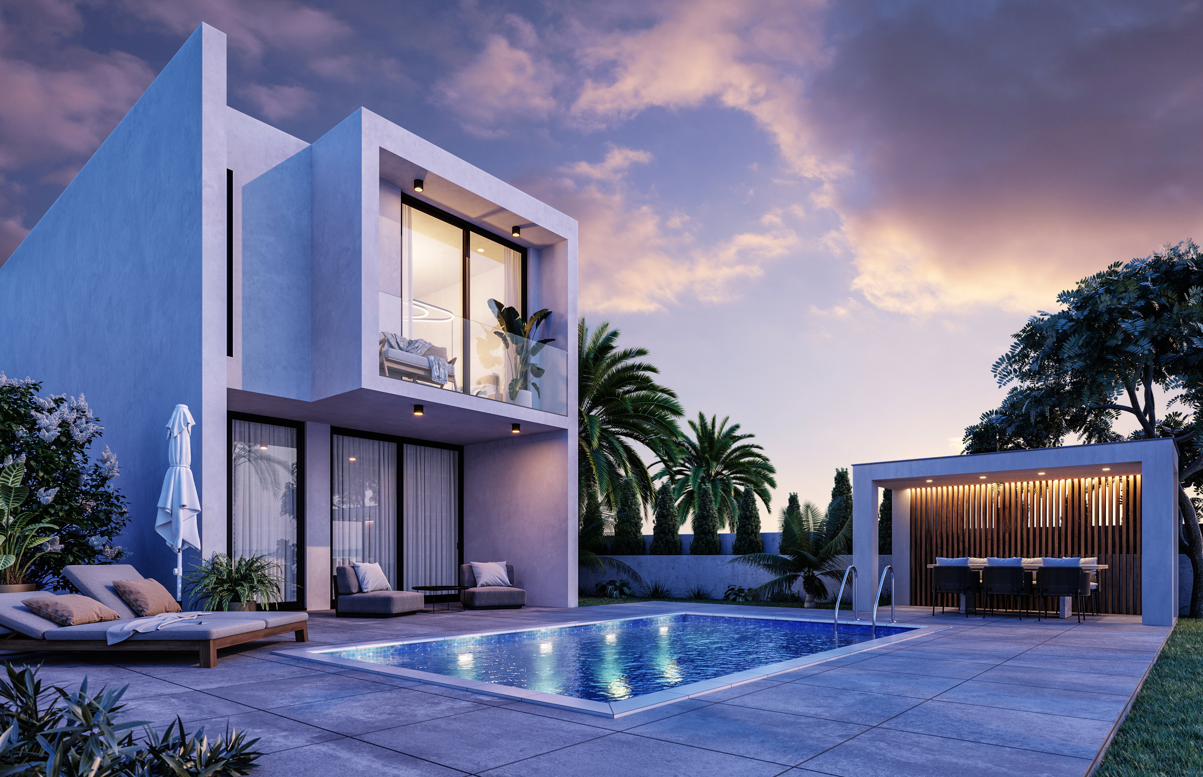 Private villa in Lower Chloraka – your ideal home by the sea