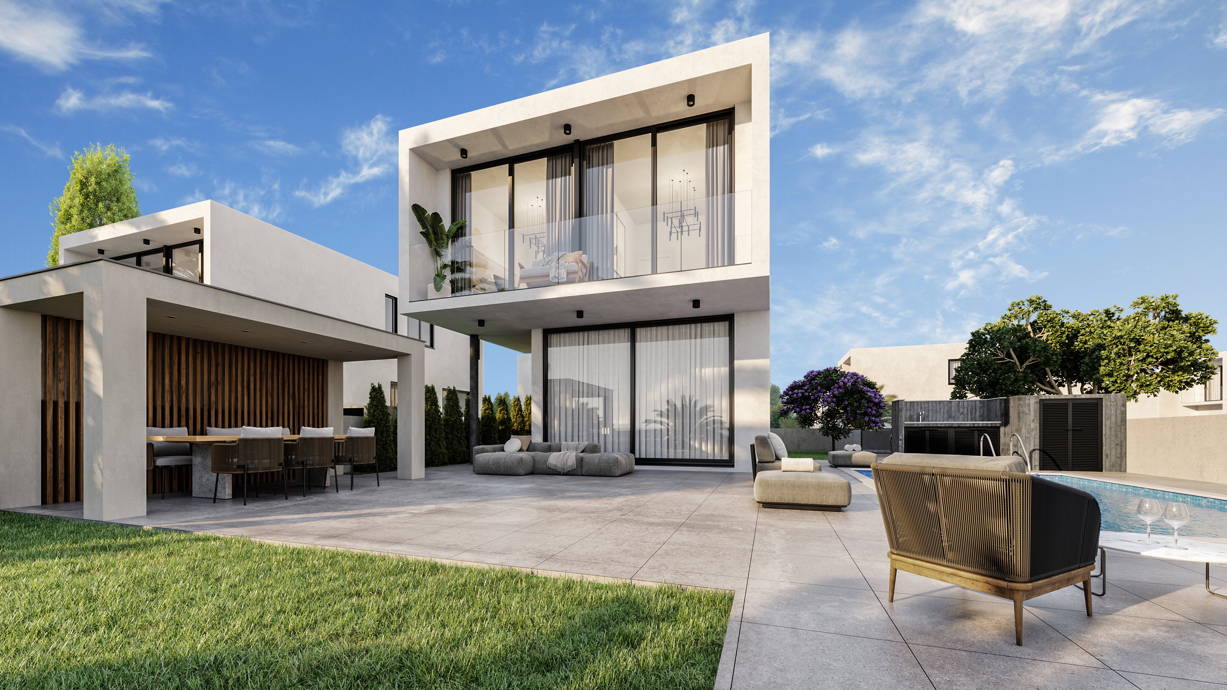 Private villa in Lower Chloraka – your ideal home by the sea