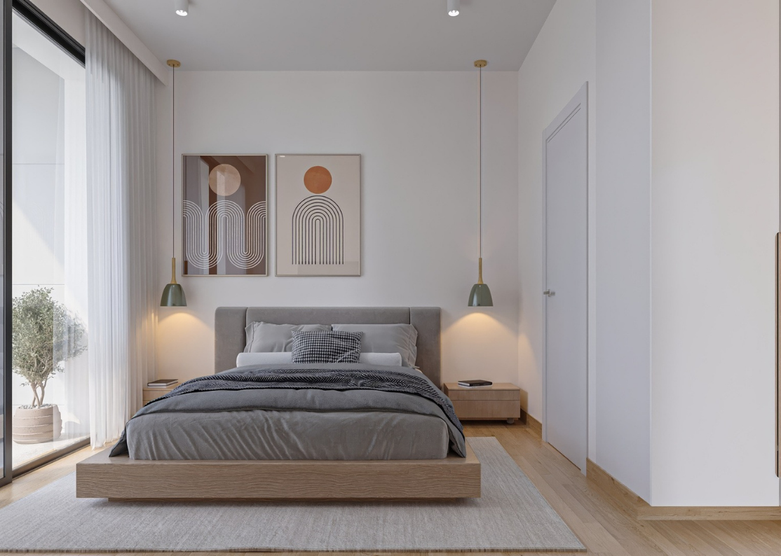 Two-family villas in Kissonerga – modern quality of life in a gated complex facing the sea