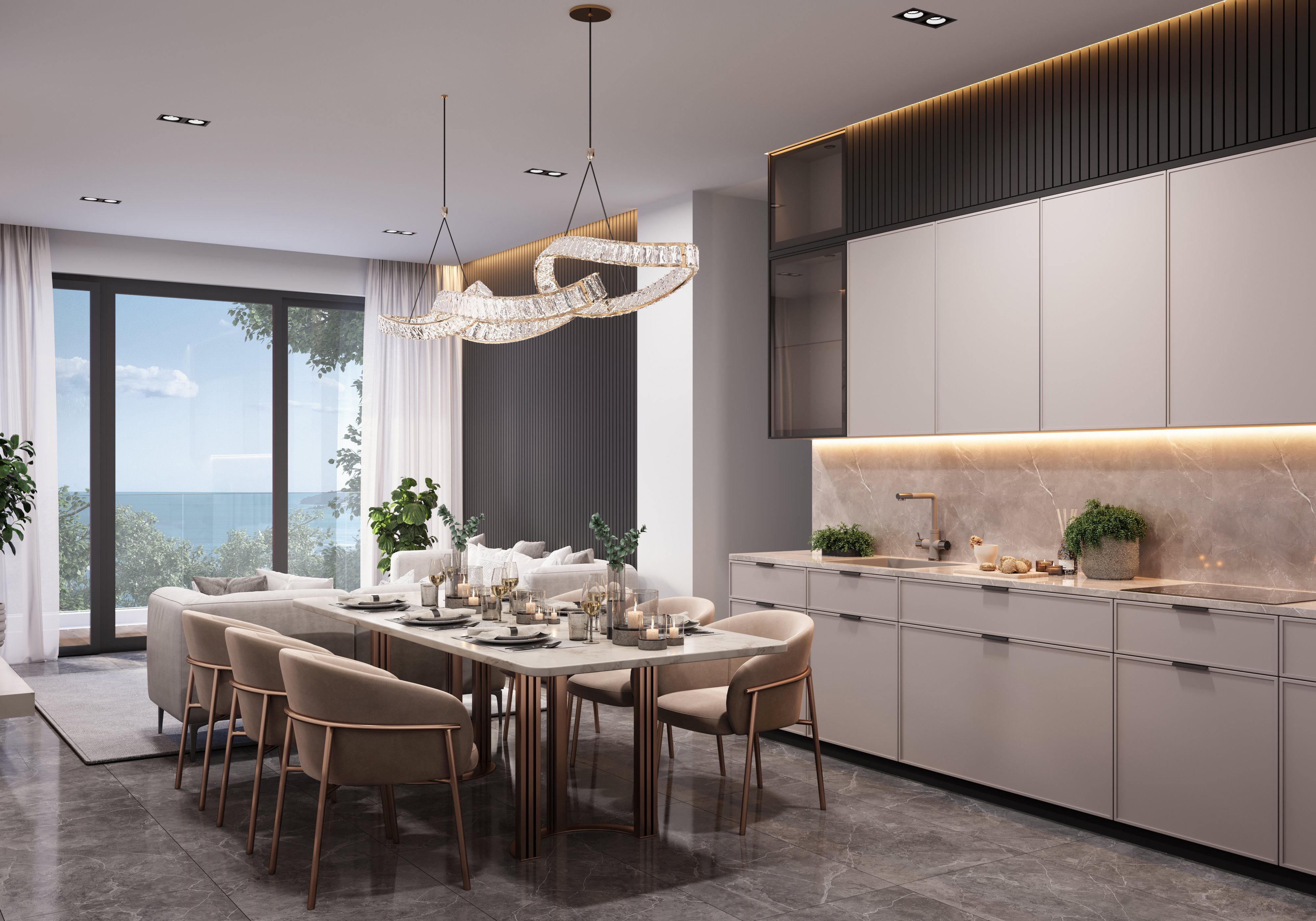 Residential project in Grosquipo – modern quality of life within easy reach of the beach