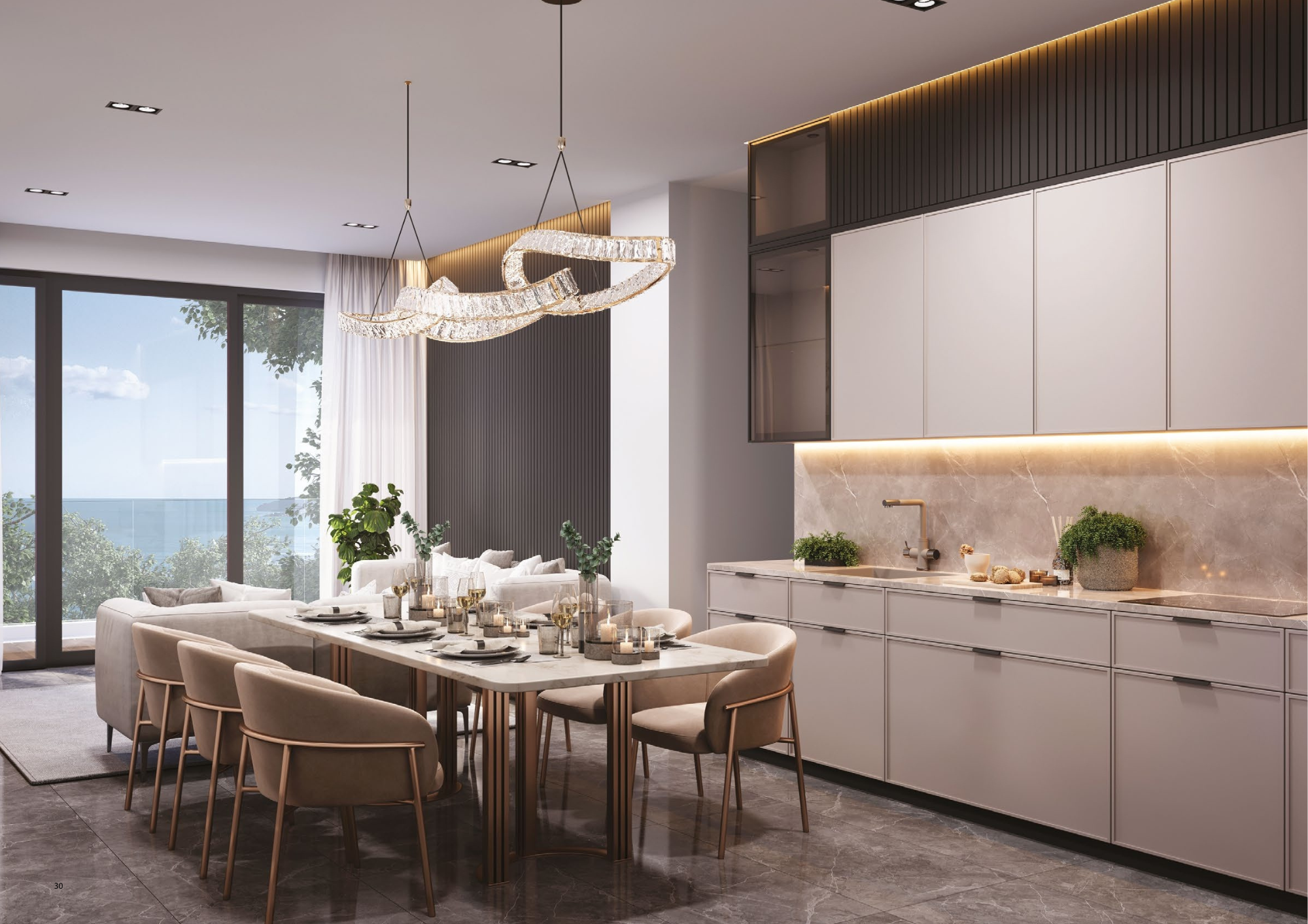 Residential project in Grosquipo – modern quality of life within easy reach of the beach