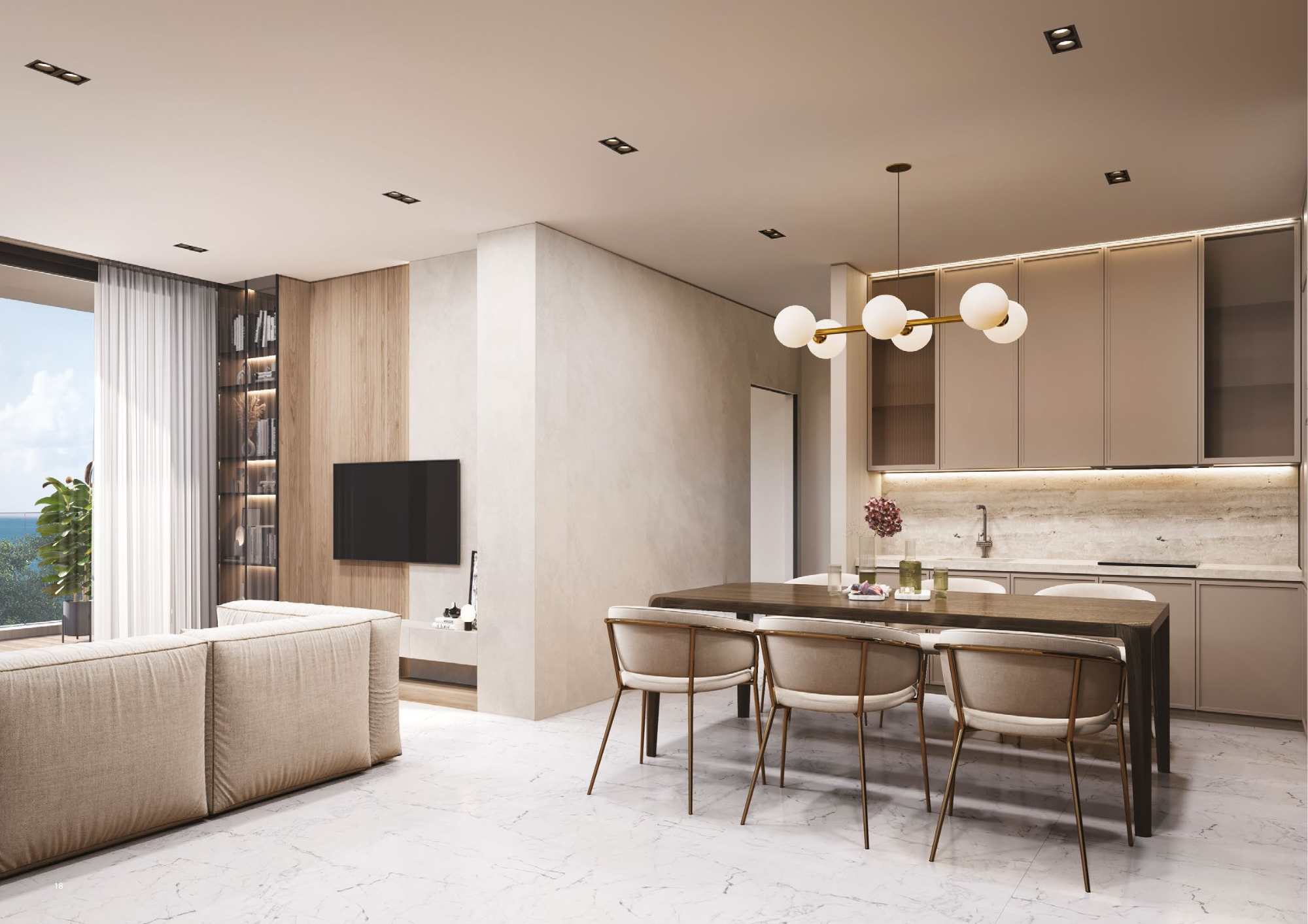 Residential project in Grosquipo – modern quality of life within easy reach of the beach