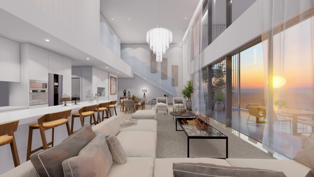 Apartments in Paphos facing the sea - luxury residential towers