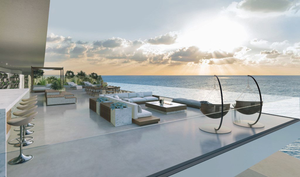 Apartments in Paphos facing the sea - luxury residential towers