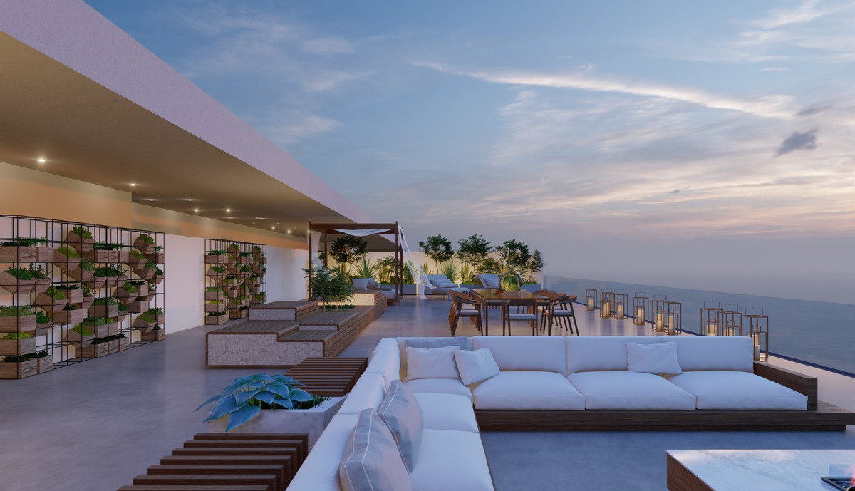 Apartments in Paphos facing the sea - luxury residential towers