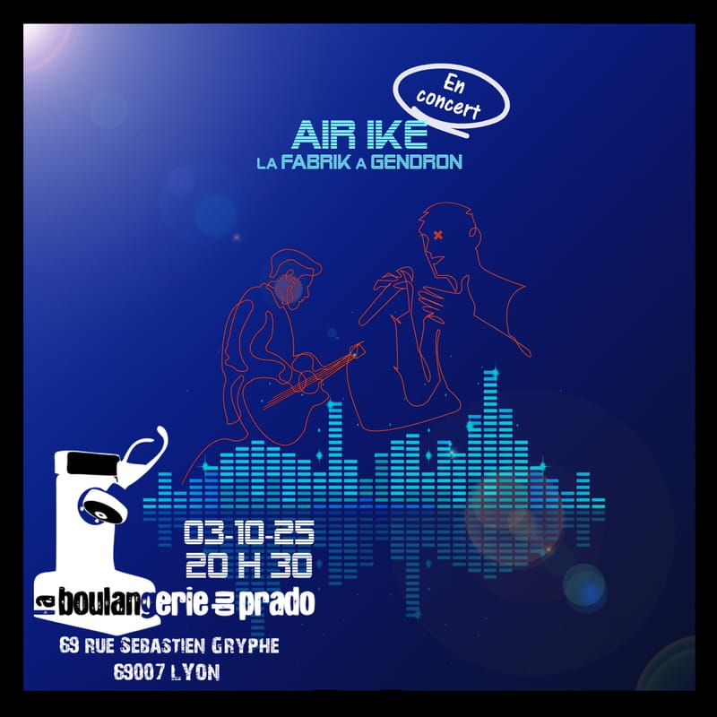 Air ike en concert à LYON