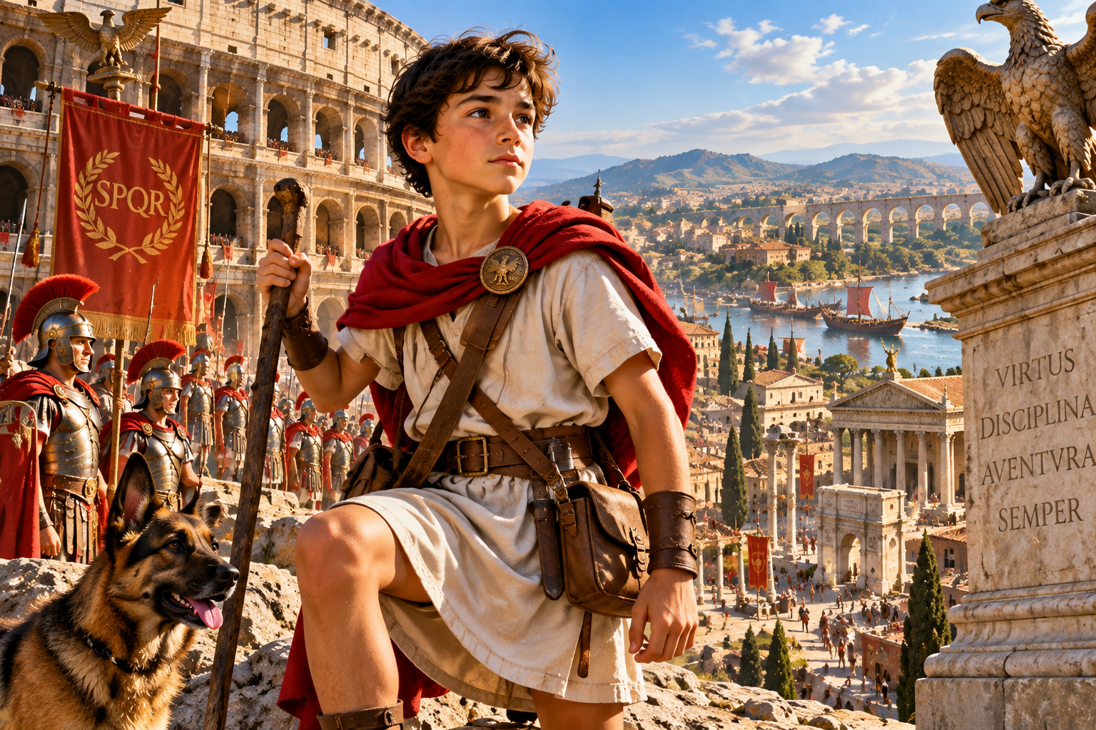 Dan the Roman Boy Scout