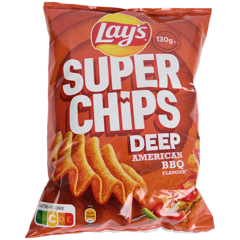 Lay's Super Chips Deep American BBQ