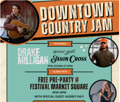 Downtown Country Jam - Pre Party!