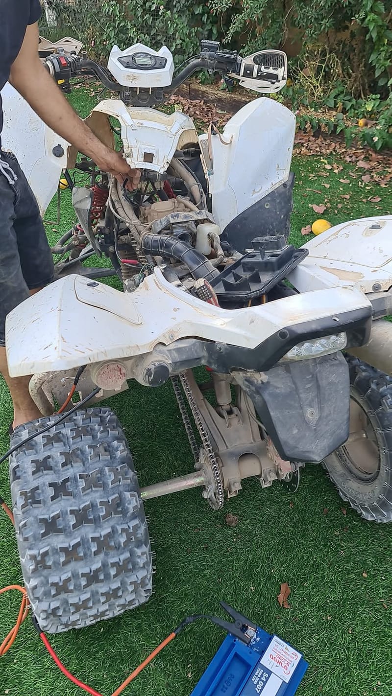 בדיקות תחזוקה לפני יציאה לשטח