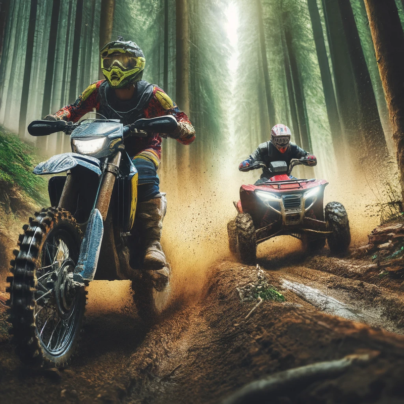 היתרונות הבריאותיים של רכיבת אופנועי שטח וטרקטורונים