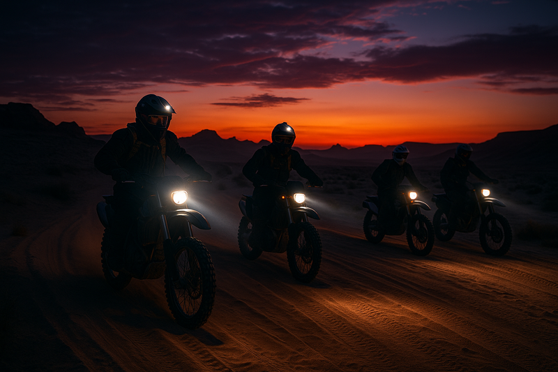 חוויית הלילה: למה כדאי לכם לנסות רכיבת שטח בלילה (ולא רק בשביל האדרנלין)