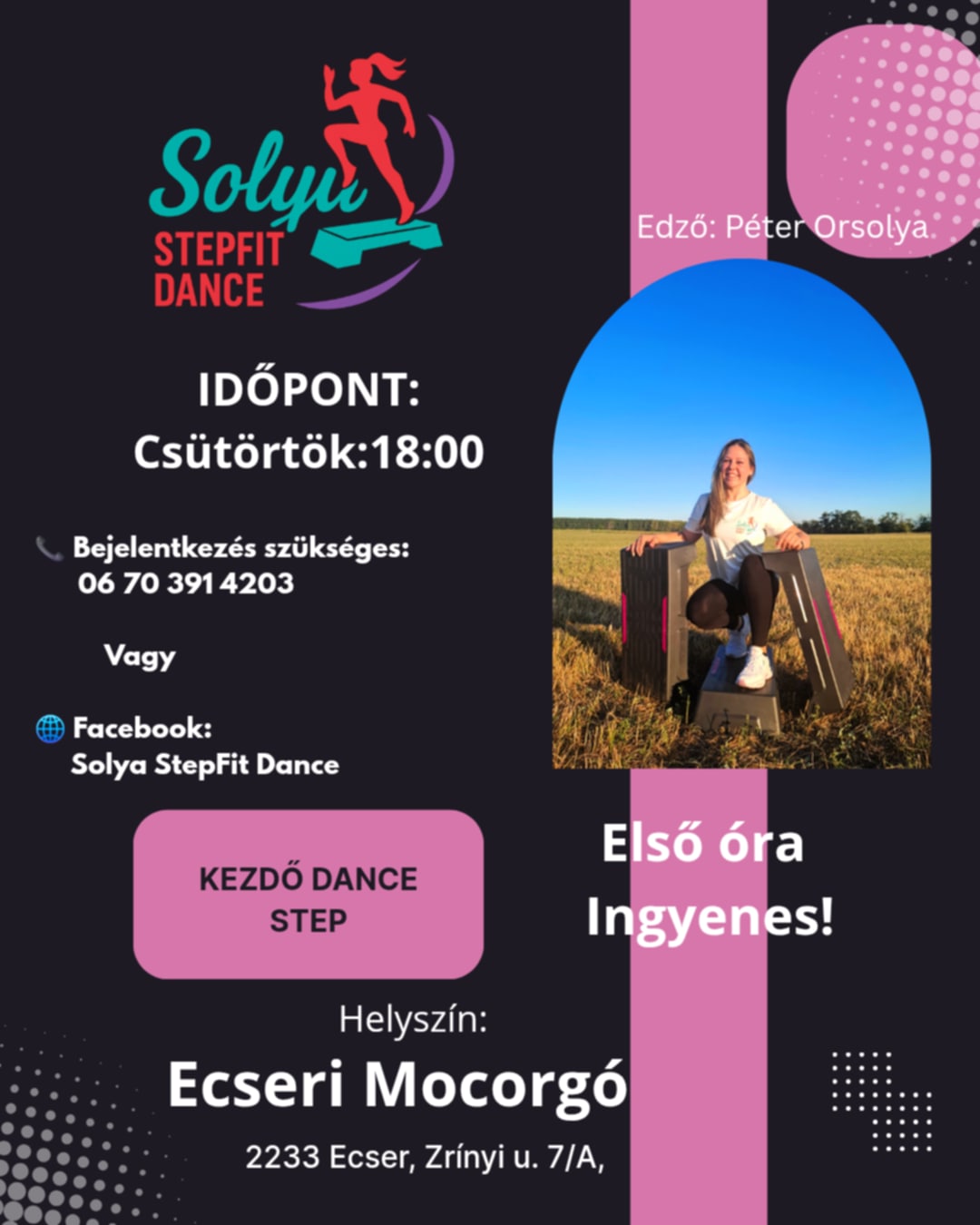 Új óra - Kezdő Step Dance