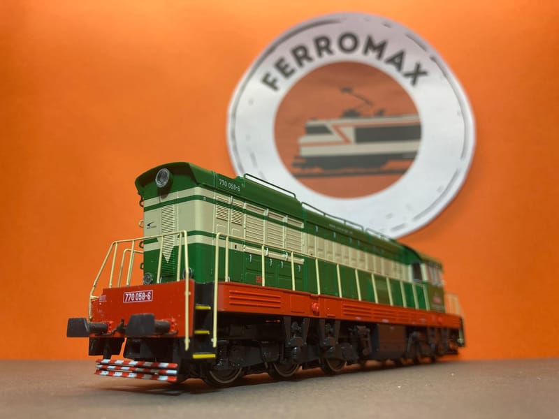 Roco 770 roco 72965 HO - Locomotive diesel 770 058-6 ZSSK Cargo DCC SOUND...